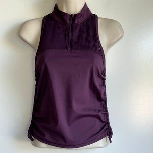 ATHLETA Hiit It Tank Top High Neck Size XS Purple